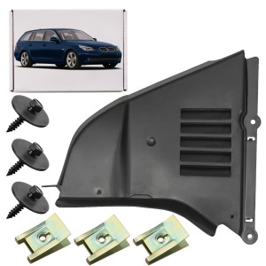BMW SERIA 5 E61 2003-2010 OSŁONA DOLNA NADKOLE PRZEDNIE PRAWE Z KOMPLETEM ŚRUB 51717033754