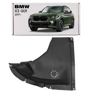 BMW X3 G01 2017+ OSŁONA DOLNA NADKOLE PRZEDNIE LEWE 51717496475