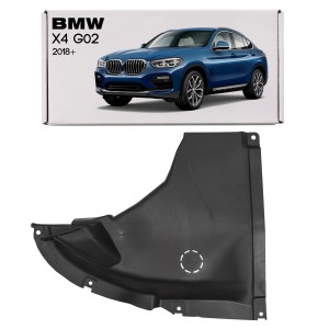 BMW X4 G02 2018+ OSŁONA DOLNA NADKOLE PRZEDNIE LEWE 51717496475
