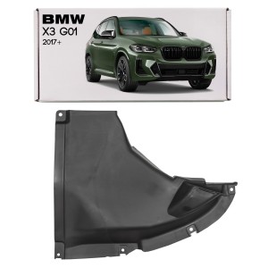 BMW X3 G01 2017+ OSŁONA DOLNA NADKOLE PRZEDNIE PRAWE 51717496476