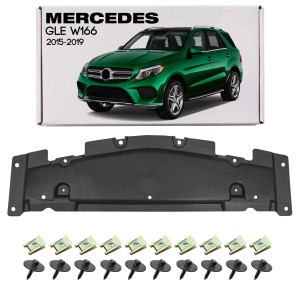 MERCEDES GLE W166 2015-2019 PO FACELIFTINGU OSŁONA PRZEDNIEGO ZDERZAKA Z KOMPLETEM ŚRUB A1665240130