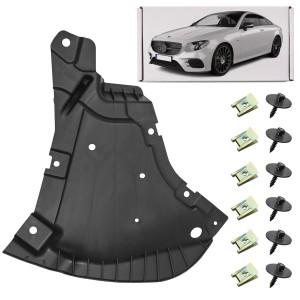 MERCEDES E-CLASS C238 2016-2020 PRZED FACELIFTINGIEM OSŁONA PRZEDNIEGO ZDERZAKA PRAWA Z KOMPLETEM ŚRUBA A2135202600