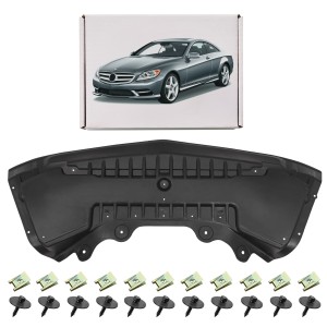 MERCEDES CL C216 2006-2014 OSŁONA PRZEDNIEGO ZDERZAKA Z KOMPLETEM ŚRUB A2215242130