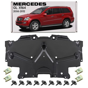 MERCEDES GL X164 2006-2012 OSŁONA POD SILNIK Z KOMPLETEM ŚRUB A1645241130