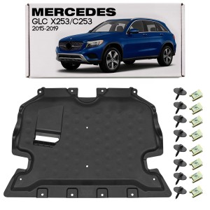 MERCEDES GLC X253 C253 2015-2019 PRZED FACELIFTINGIEM OSŁONA PŁYTA POD SILNIK Z KOMPLETEM ŚRUB A2055240200