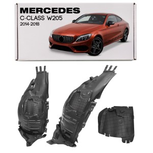 MERCEDES C-CLASS W205 2014-2018 PRZED FACELIFTINGIEM NADKOLE PRZEDNIE LEWE CZEŚĆ PRZEDNIA A2056903301