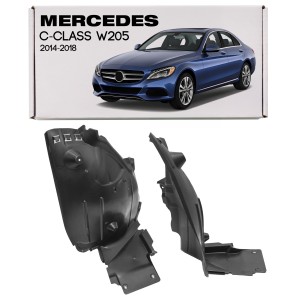 MERCEDES C-CLASS W205 2014-2018 PRZED FACELIFTINGIEM NADKOLE PRZEDNIE LEWE CZEŚĆ TYLNA A2056912900