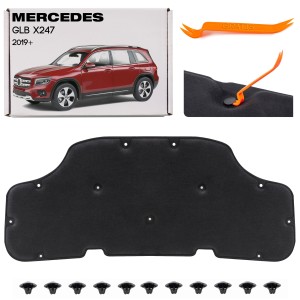 MERCEDES GLB X247 2019+ WYGŁUSZENIE MASKI KOMPLET ZE SPINKAMI A2476822800