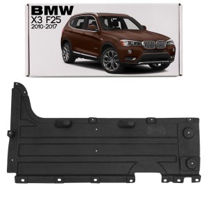 BMW X3 F25 2010-2017 MATERIAŁOWA OSŁONA PODWOZIA PRZEDNIA PRAWA 51757213672