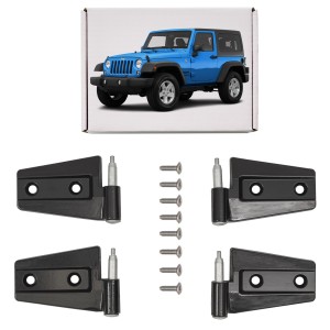JEEP WRANGLER JK 2007-2018 2 DRZWI ZAWIASY DRZWI KOMPLET 55395384AC