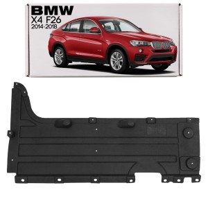 BMW X4 F26 2014-2018 MATERIAŁOWA OSŁONA PODWOZIA PRZEDNIA PRAWA  51757213672