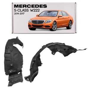 MERCEDES S-CLASS W222 2014-2017 PRZED FACELIFTINGIEM MATERIAŁOWE NADKOLE PRZEDNIE LEWE A2226907900