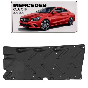 MERCEDES CLA C117 2013-2019 MATERIAŁOWA PRZEDNIA OSŁONA PODWOZIA LEWA A2466840100