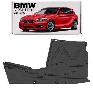 BMW SERIA 1 F20 2015-2019 PO LIFTINGU MATERIAŁOWA OSŁONA SKRZYNI BIEGÓW LEWA 51757241831