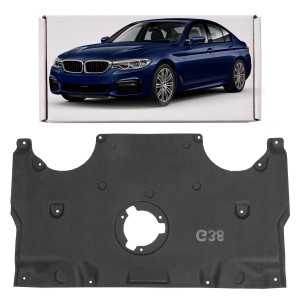 BMW SERIA 5 G30 2017+ MATERIAŁOWA TYLNA OSŁONA PODWOZIA 51757363871