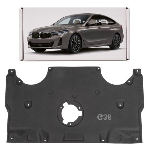 BMW SERIA 6 G32 GRAN TURISMO 2017+ MATERIAŁOWA TYLNA OSŁONA PODWOZIA 51757363871