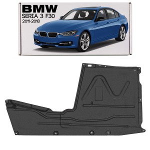 BMW SERIA 3 F30 2011-2018 MATERIAŁOWA OSŁONA SKRZYNI BIEGÓW LEWA 51757241831