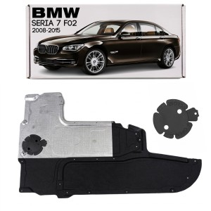 BMW SERIA 7 F02 2008-2015 MATERIAŁOWA OSŁONA SKRZYNI BIEGÓW ŚRODKOWA 51757207147