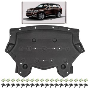 BMW X5 F15 2013-2018 MATERIAŁOWA OSŁONA PODWOZIA PRZEDNIA Z KOMPLETEM ŚRUB 51757290659