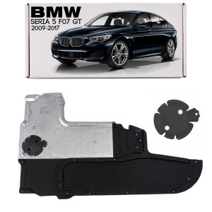 BMW SERIA 5 F07 GRAN TURISMO 2009-2017 MATERIAŁOWA OSŁONA SKRZYNI BIEGÓW ŚRODKOWA 51757207147