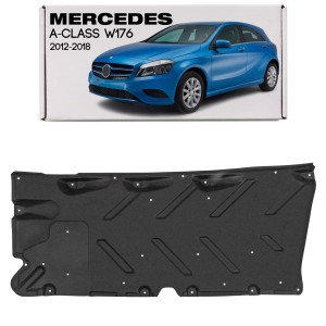 MERCEDES A-CLASS W176 2012-2018 MATERIAŁOWA PRZEDNIA OSŁONA PODWOZIA LEWA A2466840100