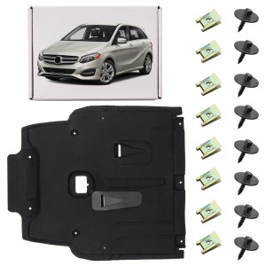 MERCEDES B-CLASS W246 2011-2018 MATERIAŁOWA OSŁONA PODWOZIA ŚRODKOWA Z KOMPLETEM ŚRUB A2465200223