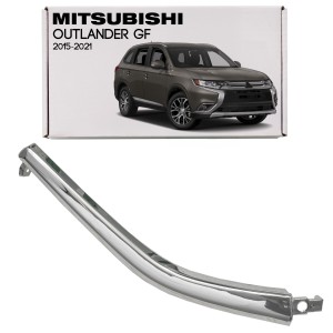 MITSUBISHI OUTLANDER III GF 2015-2021 CHROMOWANA GÓRNA LISTWA PRZEDNIEGO ZDERZAKA PRAWA 6407A142