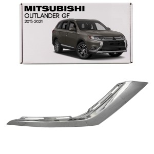 MITSUBISHI OUTLANDER III GF 2015-2021 CHROMOWANA DOLNA LISTWA PRZEDNIEGO ZDERZAKA PRAWA 6407A144