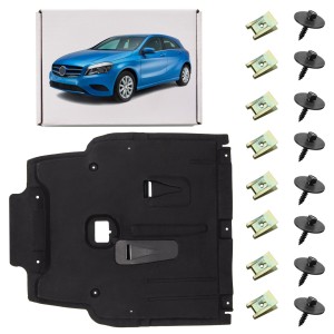 MERCEDES A-CLASS W176 2012-2018 MATERIAŁOWA OSŁONA PODWOZIA ŚRODKOWA Z KOMPLETEM ŚRUB A2465200223