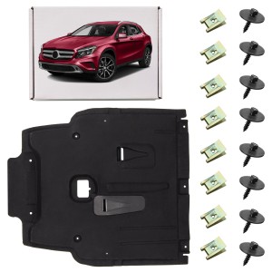 MERCEDES GLA X156 2014-2019 MATERIAŁOWA OSŁONA PODWOZIA ŚRODKOWA Z KOMPLETEM ŚRUB A2465200223