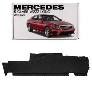 MERCEDES S-CLASS W222 LONG 2014-2020 MATERIAŁOWA OSŁONA PODWOZIA PRAWA A2226801407