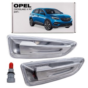OPEL CROSSLAND X P17 2017+ MIGACZ KIERUNKOWSKAZ BOCZNY PRAWY 13273104