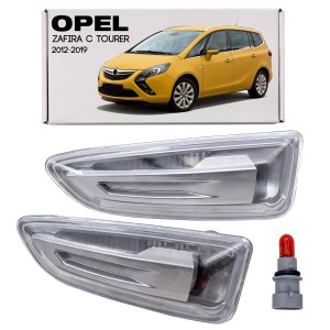 OPEL ZAFIRA C TOURER 2012-2019 MIGACZ KIERUNKOWSKAZ BOCZNY LEWY 13273103