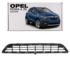 OPEL MOKKA I A J13 2012-2016 PRZED LIFTINGIEM KRATKA PRZEDNIEGO ZDERZAKA ŚRODKOWA 95080698
