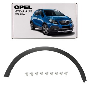 OPEL MOKKA A J13 2012-2016 PRZED FACELIFTINGIEM LISTWA PRZEDNIEGO BŁOTNIKA PRAWA 95275449