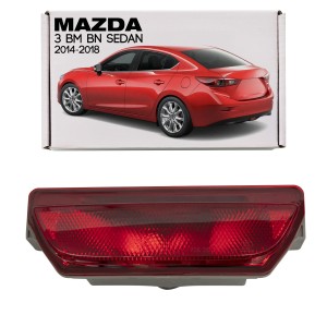 MAZDA 3 III BM BN 2014-2018 SEDAN TYLNA LAMPA PRZECIWMGIELNA  BHR151650
