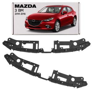 MAZDA 3 III BM 2014-2016 PRZED FACELIFTINGIEM GÓRNA OSŁONA PASA PRZEDNIEGO BJS750717A