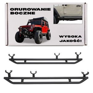 JEEP WRANGLER JK 2007-2018 4 DRZWI ORUROWANIE BOCZNE SLIDER
