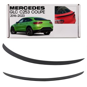 MERCEDES GLC COUPE I C253 2016-2023 SPOILER TYLNY CZARNY LAKIEROWANY PIANO BLACK