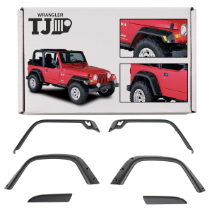 JEEP WRANGLER TJ 1996-2006 POSZERZENIA BŁOTNIKÓW  7'' POCKET STYLE ABS