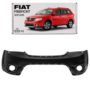 FIAT FREEMONT 2011-2015 ZDERZAK PRZEDNI GÓRNY Z OTWORAMI POD SPRYSKIWACZE 1TX82TZZAC