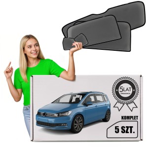 VOLKSWAGEN TOURAN II 5T 2015+ ZASŁONKI PRZECIWSŁONECZNE