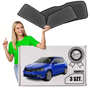 SKODA FABIA III NJ 2015-2021 HATCHBACK ZASŁONKI PRZECIWSŁONECZNE