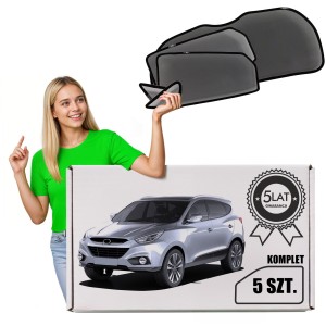 HYUNDAI ix35 2010-2015 ZASŁONKI PRZECIWSŁONECZNE
