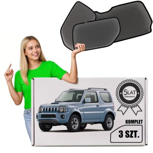 SUZUKI JIMNY III 1998-2018 ZASŁONKI PRZECIWSŁONECZNE
