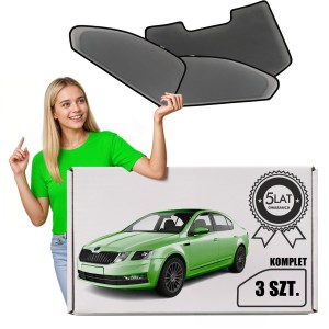 SKODA OCTAVIA III 5E 2012-2020 SEDAN ZASŁONKI PRZECIWSŁONECZNE