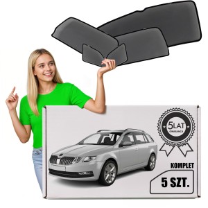 SKODA OCTAVIA III 5E 2017-2020 KOMBI ZASŁONKI PRZECIWSŁONECZNE