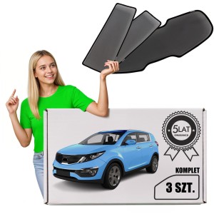 KIA SPORTAGE III SL 2010-2015 ZASŁONKI PRZECIWSŁONECZNE