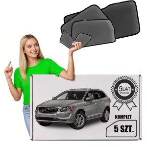 VOLVO XC60 I 2008-2017 ZASŁONKI PRZECIWSŁONECZNE