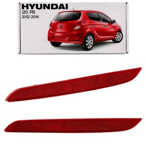 HYUNDAI i20 I 2012-2014 PO LIFTINGU ODBLASK TYLNEGO ZDERZAKA PRAWY 924061J500